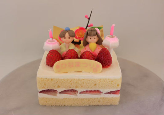 「ひなまつりケーキ」ご予約承り中です🎎