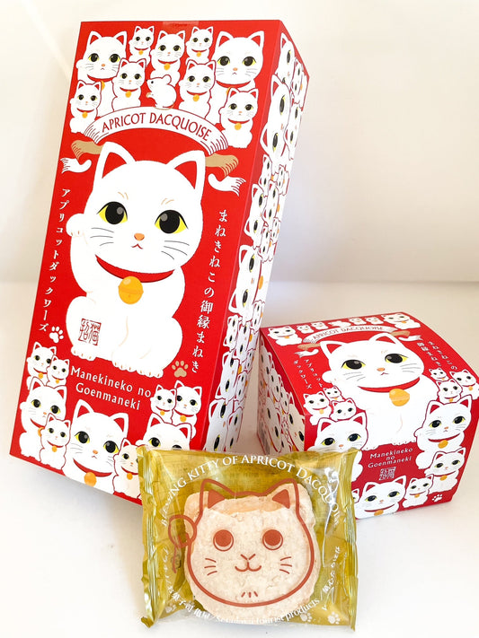 3社でコラボ！招き猫ダックワーズ発売中🐈